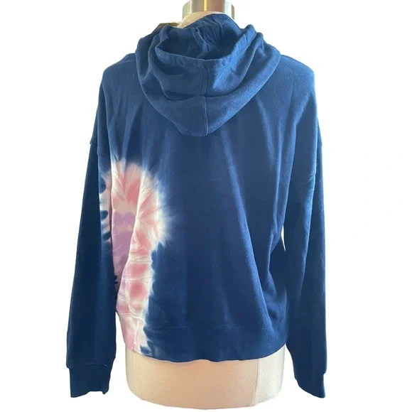 ❌SOLD❌NWT WILDFOX Hadley Blue Tie-Dye Pullover Hoodie - Picture 7 of 12